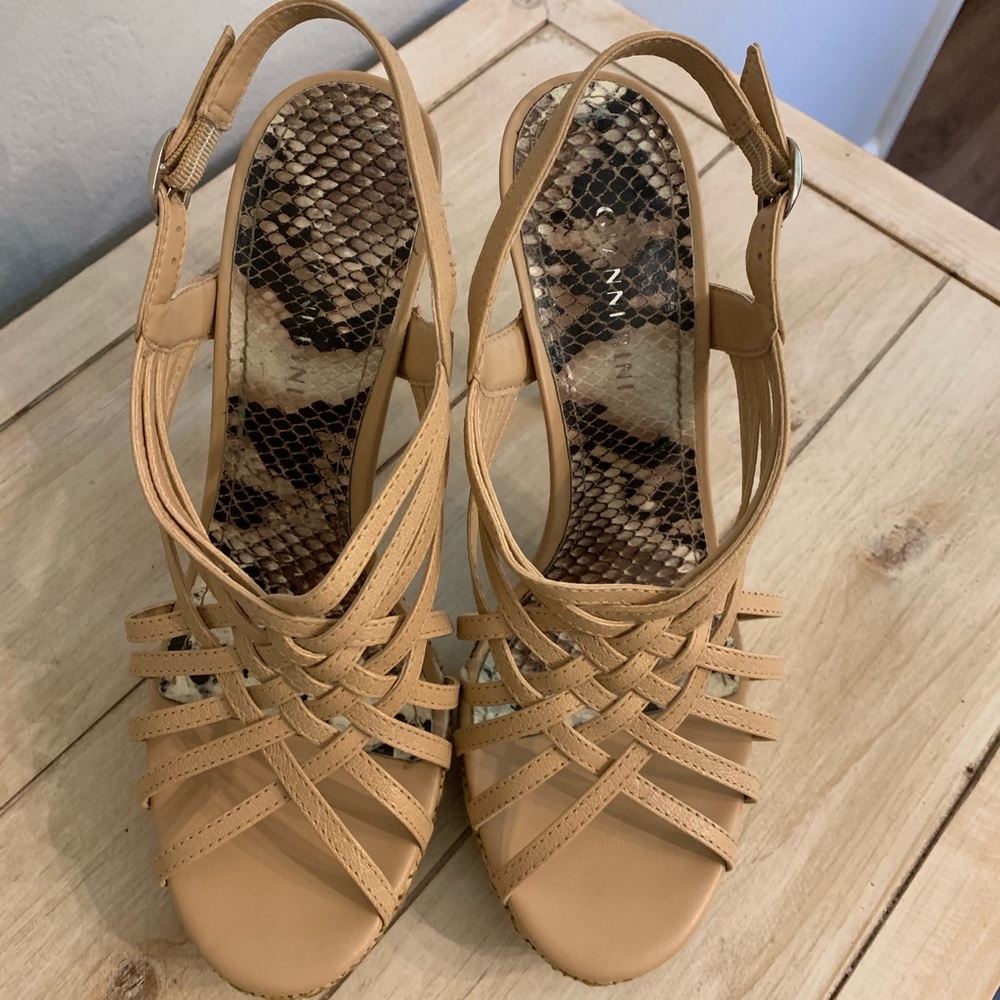 Gianni Bini Tan Sandal Heels